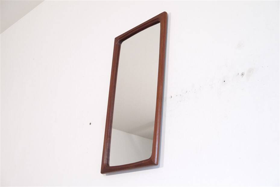 Danish teak mirror 1960