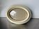 Vintage oval bakelite frame 18 cm x 14 cm  convex glass