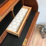 Scandinavian cylinder secretary egon ostergaard