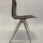 Lot of 4 vintage chairs Galvanitas S22 in the Netherlands