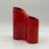 Vintage ceramic vase Gabbianelli style - mid century vase - 70s design