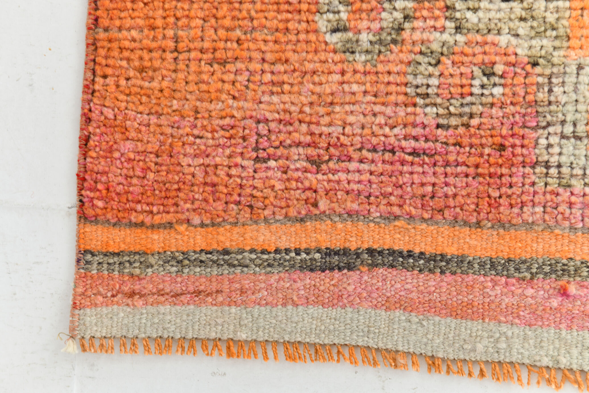 3x10 vintage runner rug, 89x312cm