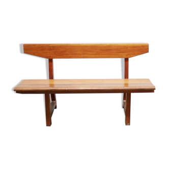 Vintage wooden bench