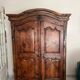 Rustic antique wardrobe in solid wood – 2 doors – Louis XV / Provençal style