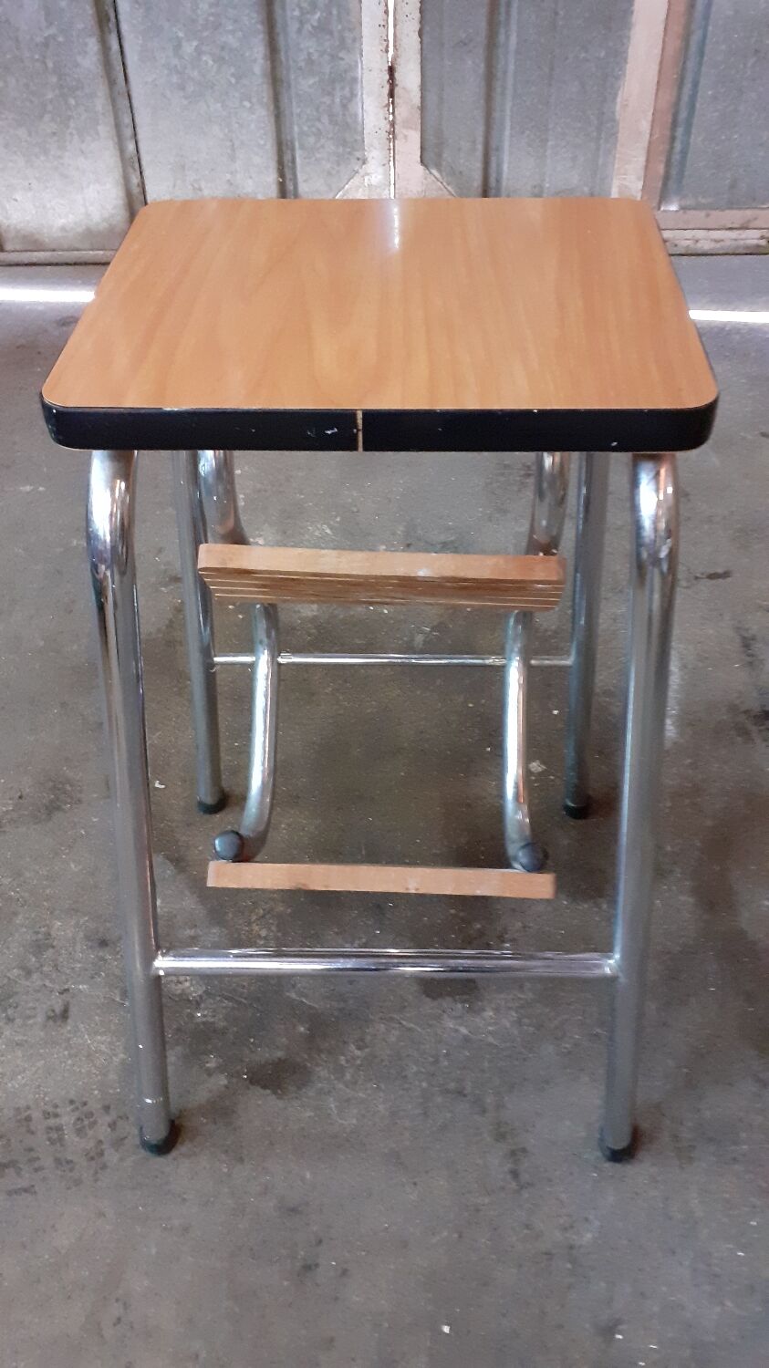 Vintage folding stepladder