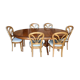 LOT of a table and 6 chairs