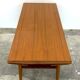 Teak bench, norway 1960s/70s