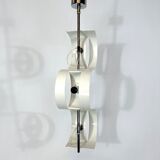Stilux Milano, Vintage Italian chrome chandelier from 60s