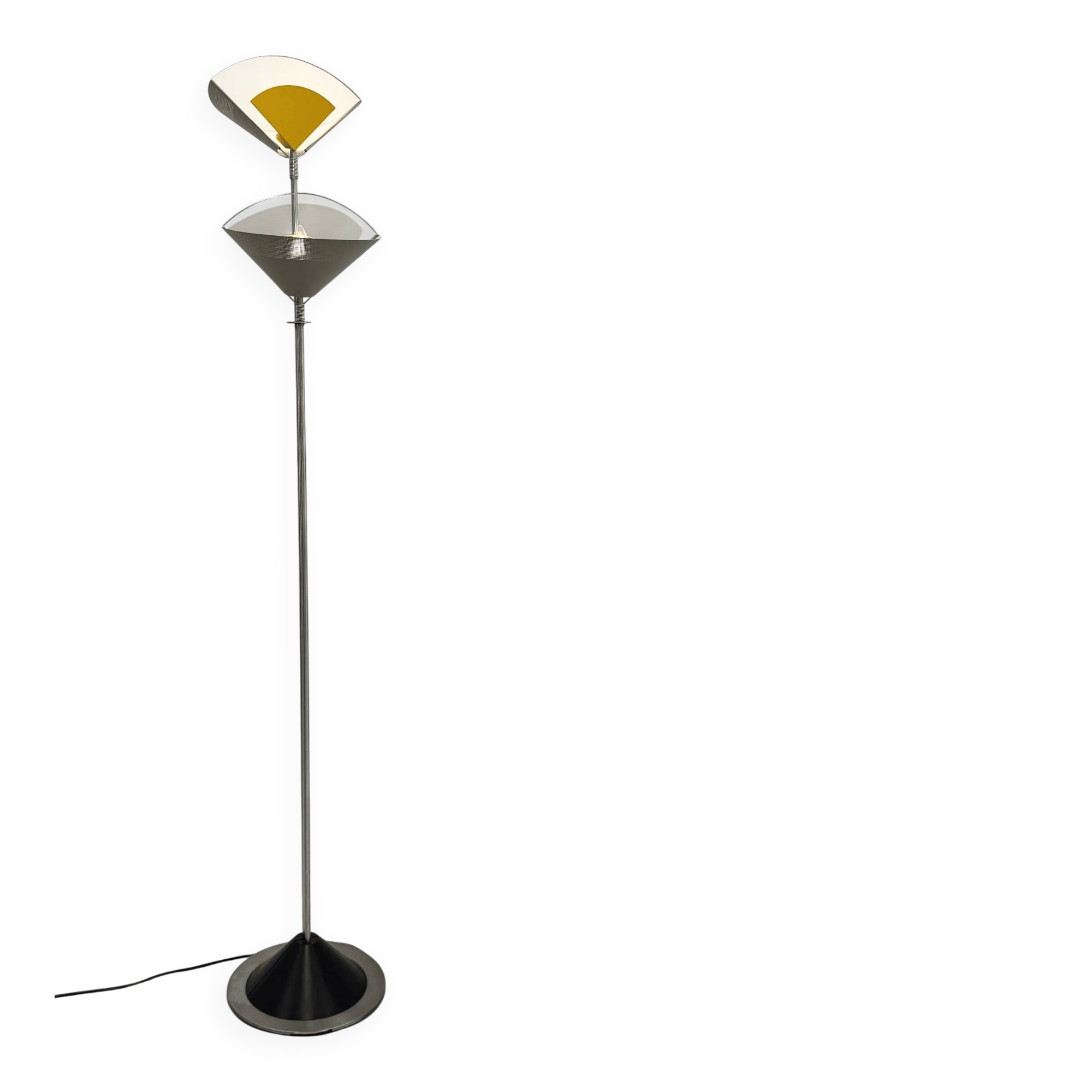 Floor lamp "Sintheto Terra D", F. Porsche, Luci Italia, 1984