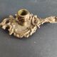 French vintage candlestick, Art Nouveau style