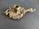 French vintage candlestick, Art Nouveau style