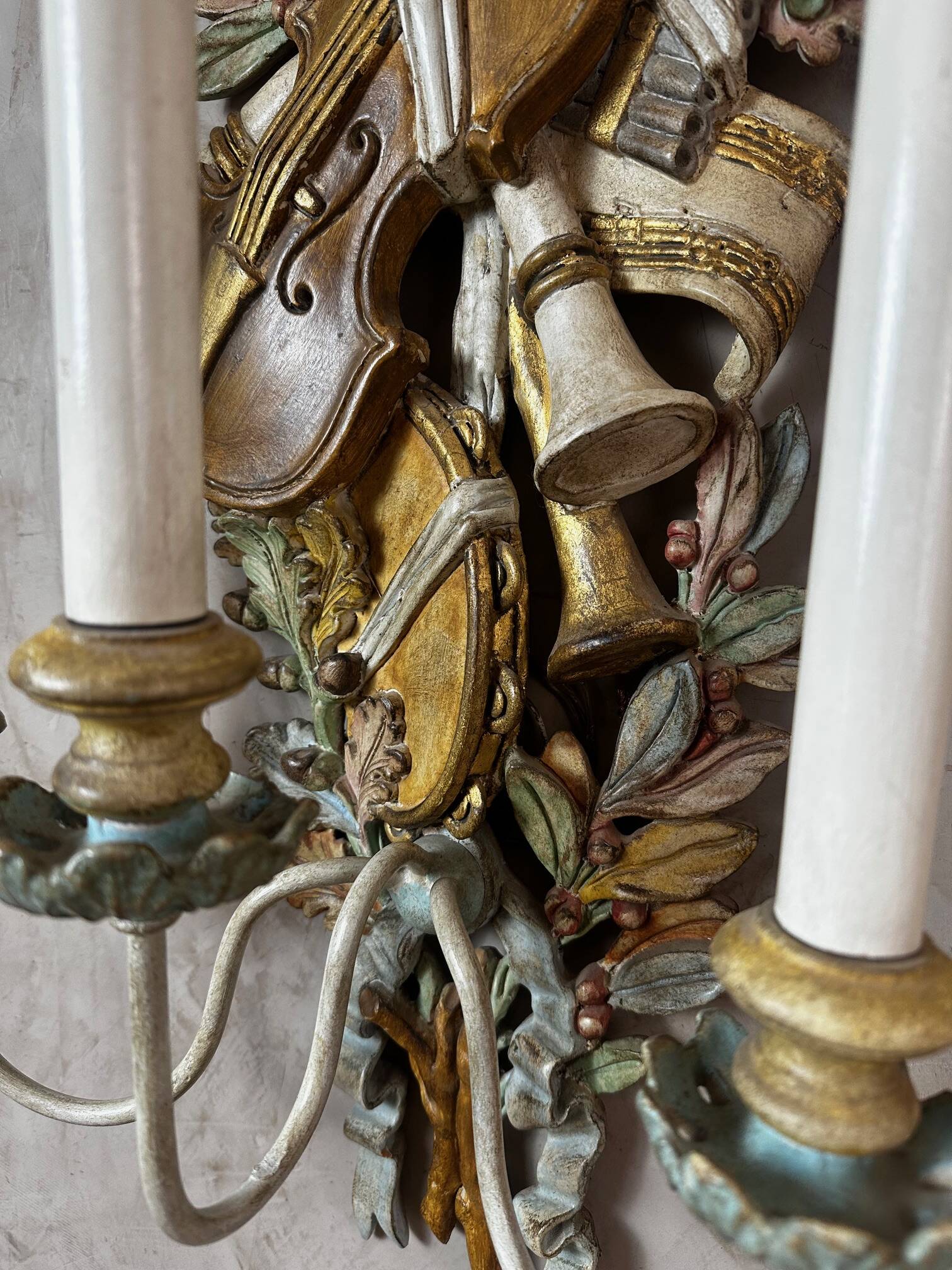Paire d'appliques Louis XVI