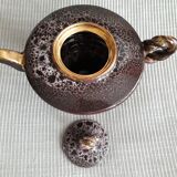 Rare Vallauris ceramic teapot signed Marius Giuge