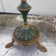 Lamp on empire style foot