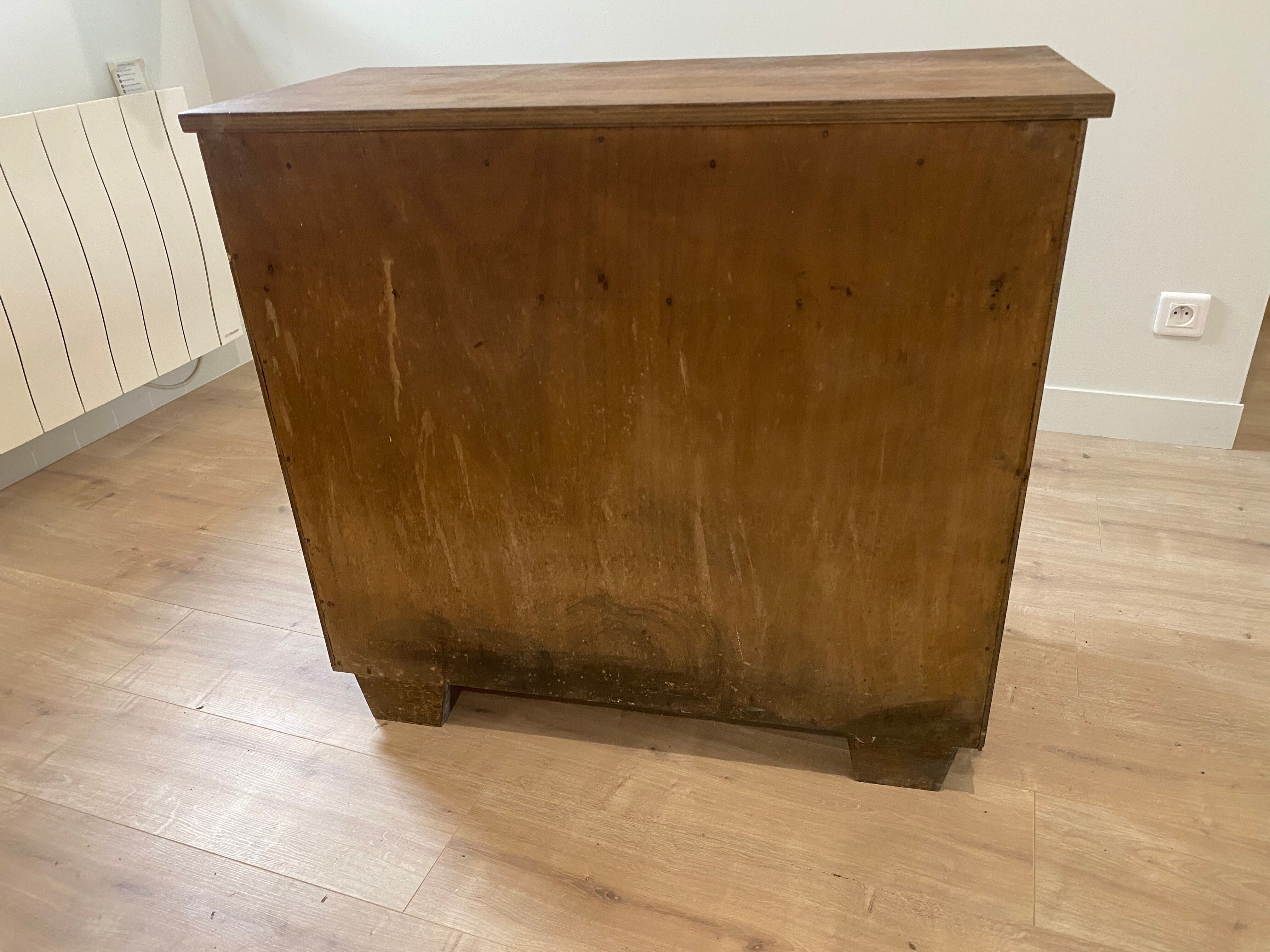 Oak wood sideboard