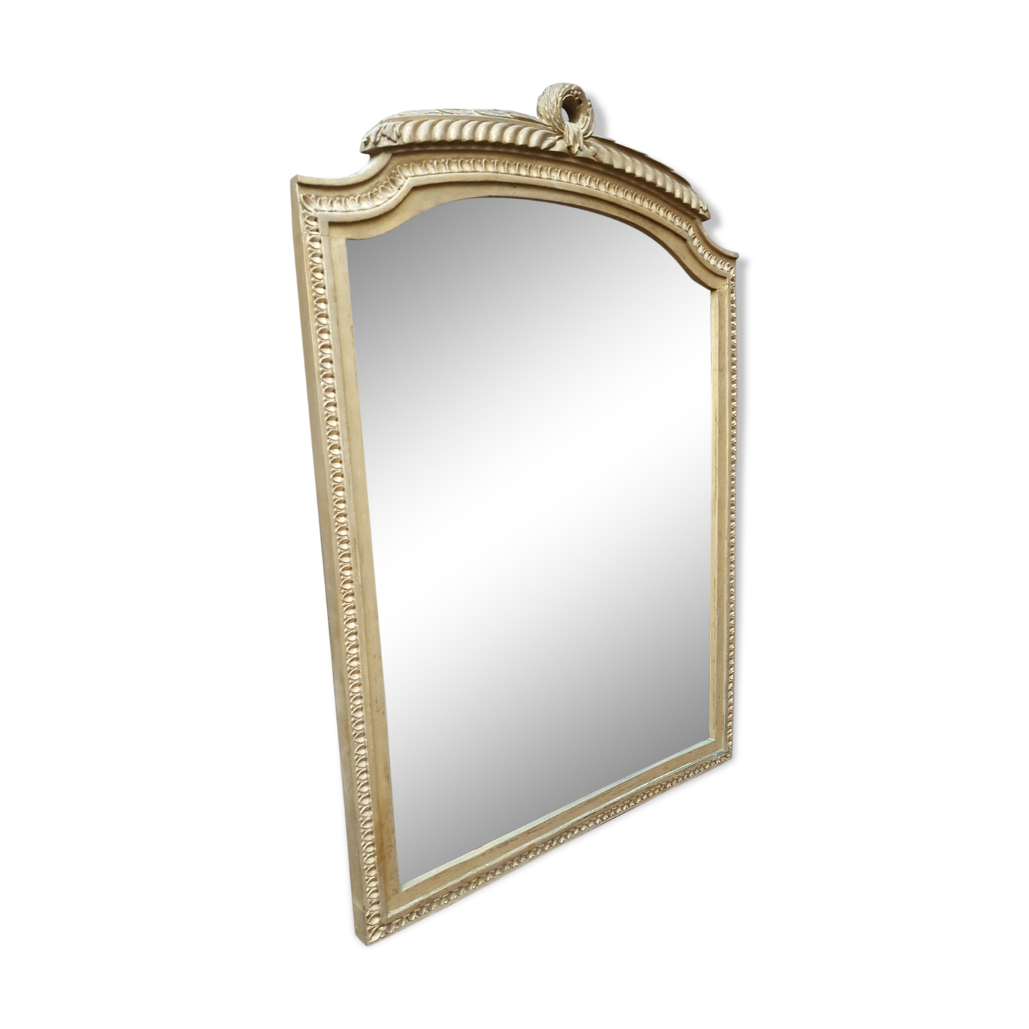 Carved wood mirror - 82x58cm