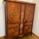 Rosewood marquetry cabinet