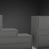 Rare 'Kaidan' cabinet by Kazuhide Takahama for Gavina, Italy 1960s