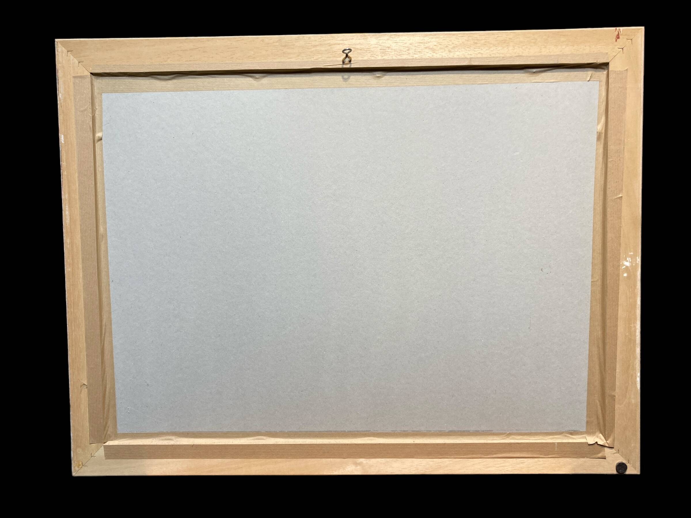 Watercolor of a landscape, signed CH. Prouvost