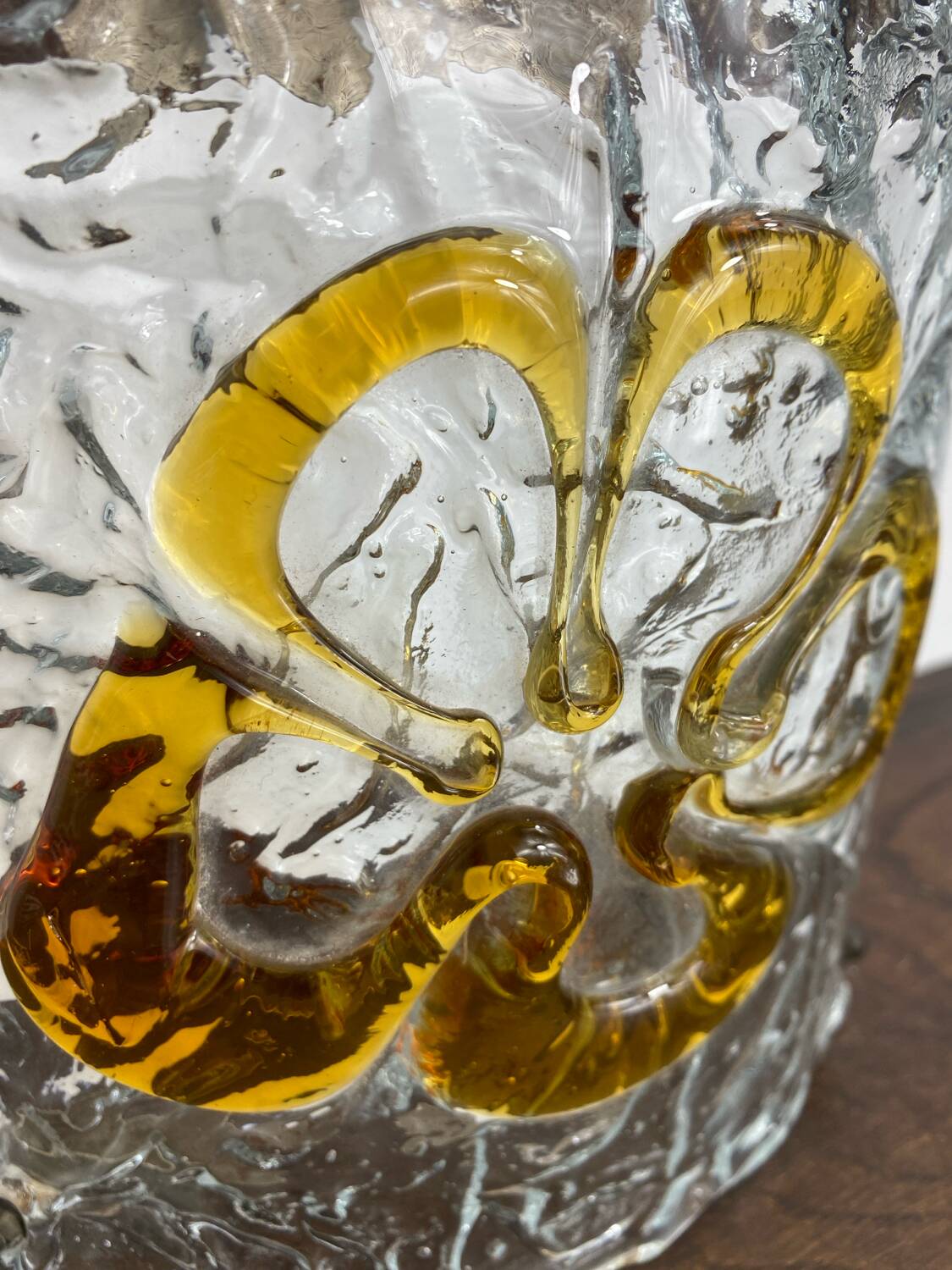 Murano glass wall sconce