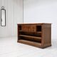 Brass and Oak Counter, 1930
