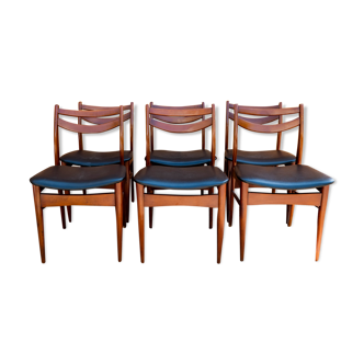 6 chaises scandinaves