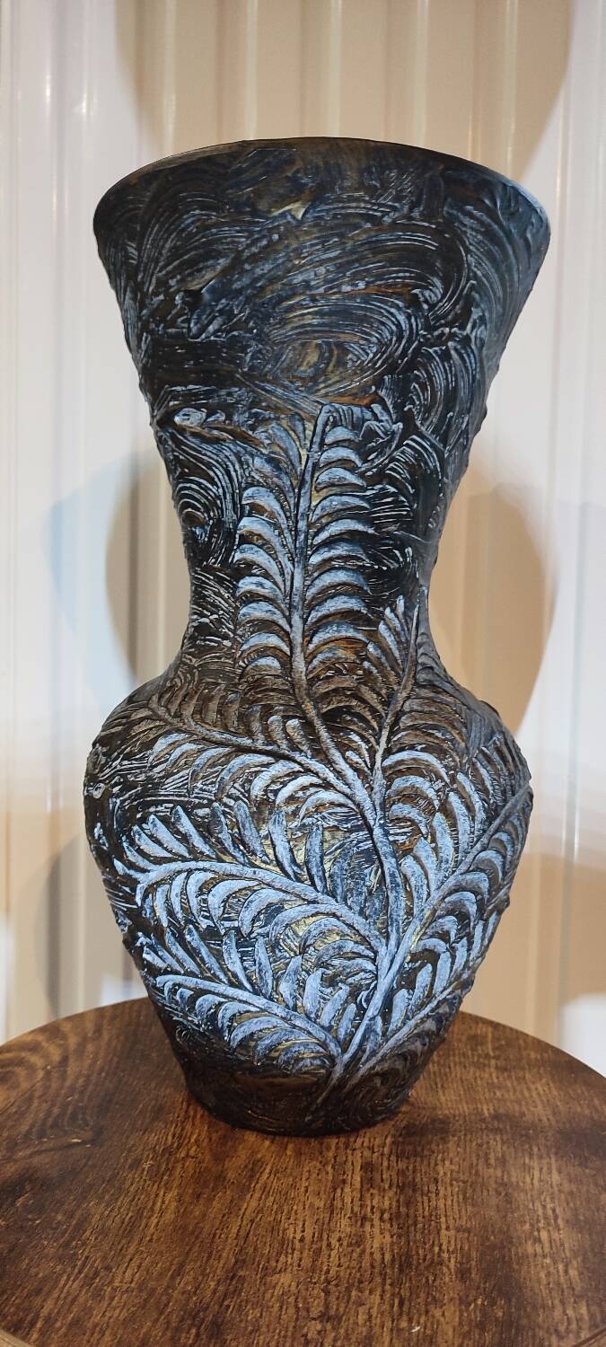 Large Fady Vallauris ceramic vase