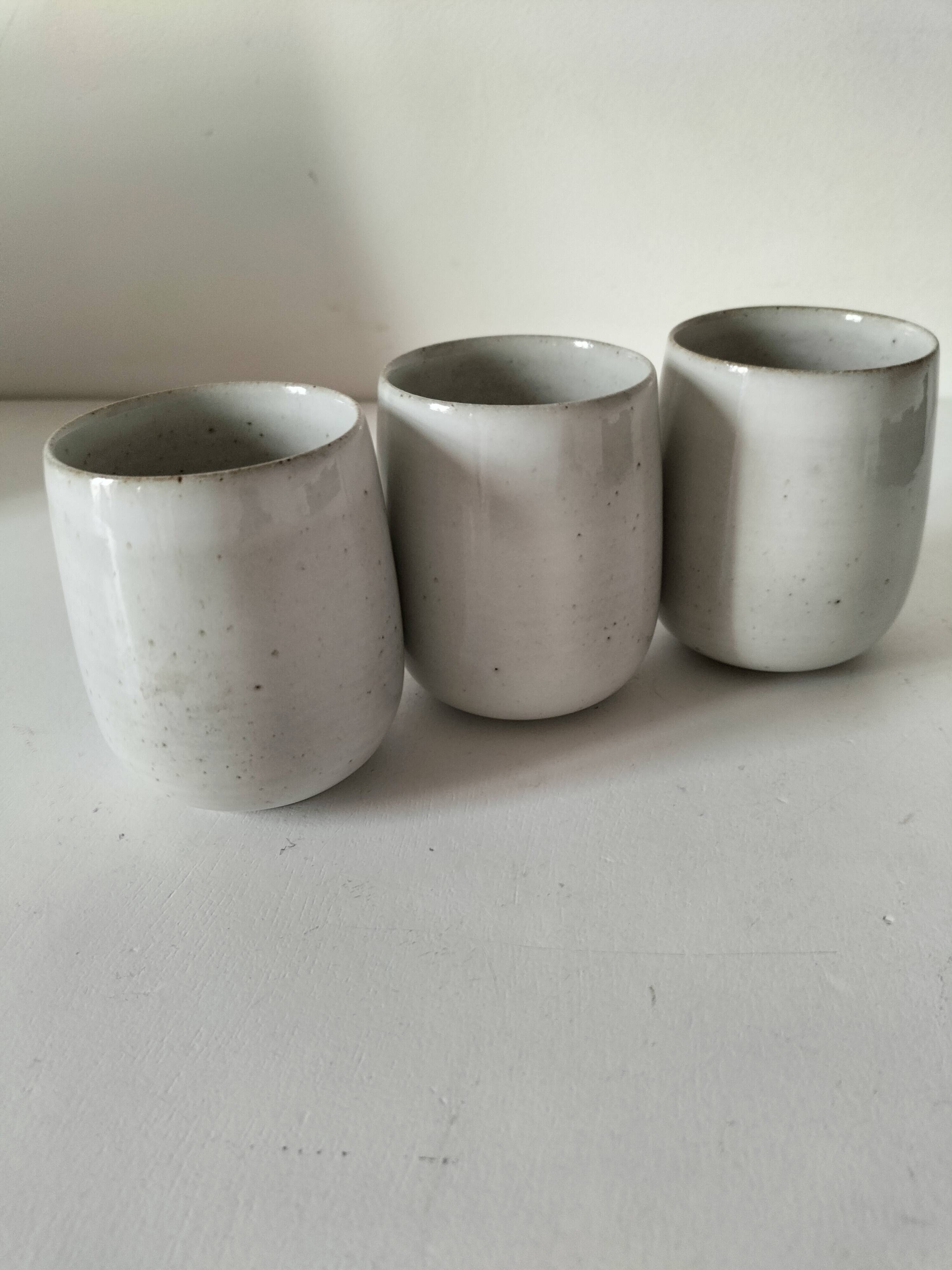 Rio stoneware cups Atelier Hurtault Puisaye