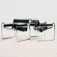 B3 Armchair / Wassily by Marcel Breuer for Gavina