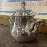 Ercuis silver-plated sugar bowl