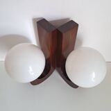 Applique en bois vintage