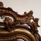 large mirror gilded fireplace eighteenth style