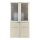 Double glazed interior door in fir from the early 20th century