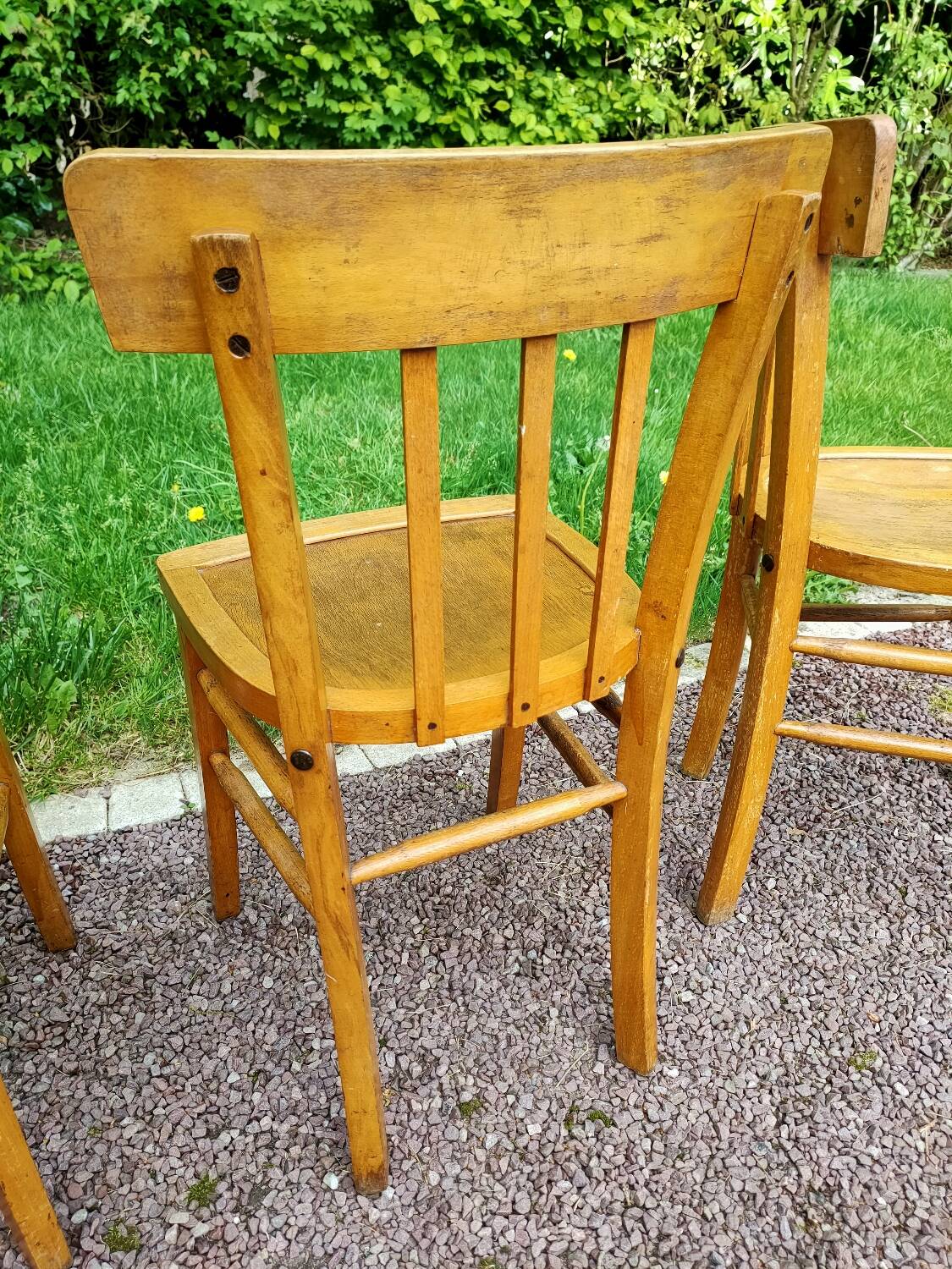 4 Luterma bistro chairs