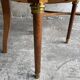 Antique writing desk by DeCoene with chair
