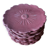 12 assiettes dessert Lunetta Vallauris