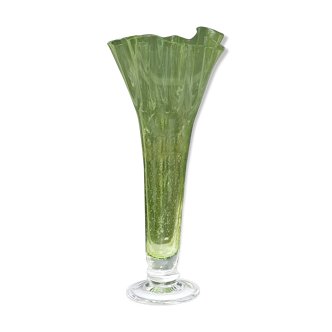 Blown glass vases set