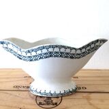 Gravy boat earthenware of Saint Amand iron earth