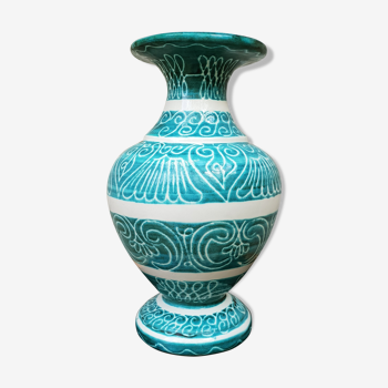 Vase en céramique vallauris 1950