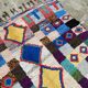 Vintage Berber rug 250 x 140 cm