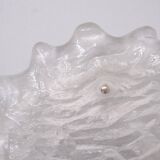 J.T. Kalmer Frosted Glass wall lamp 1960s Austria