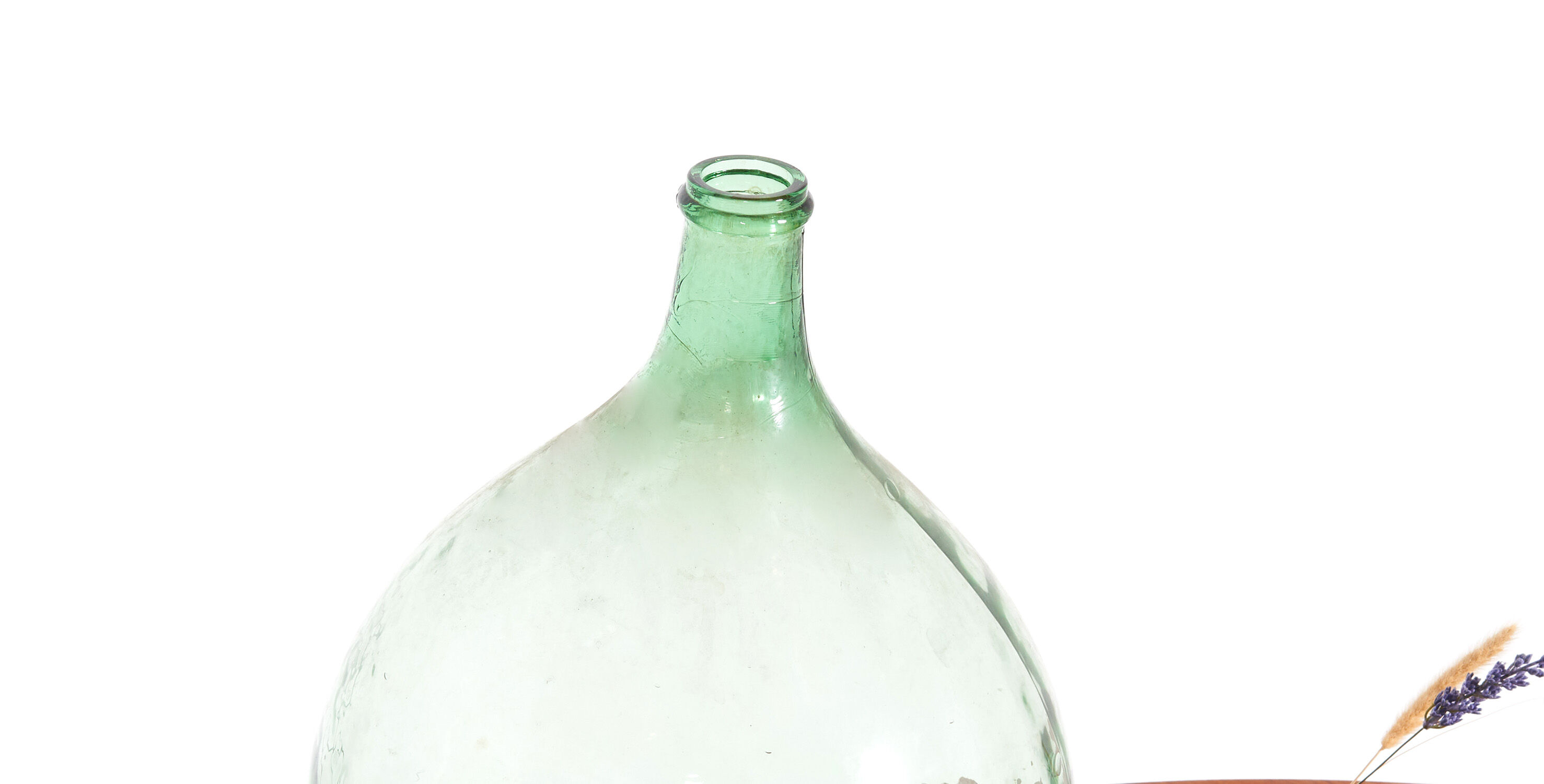 Demijohn green 20L vintage