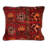 Moroccan red bohemian cushion