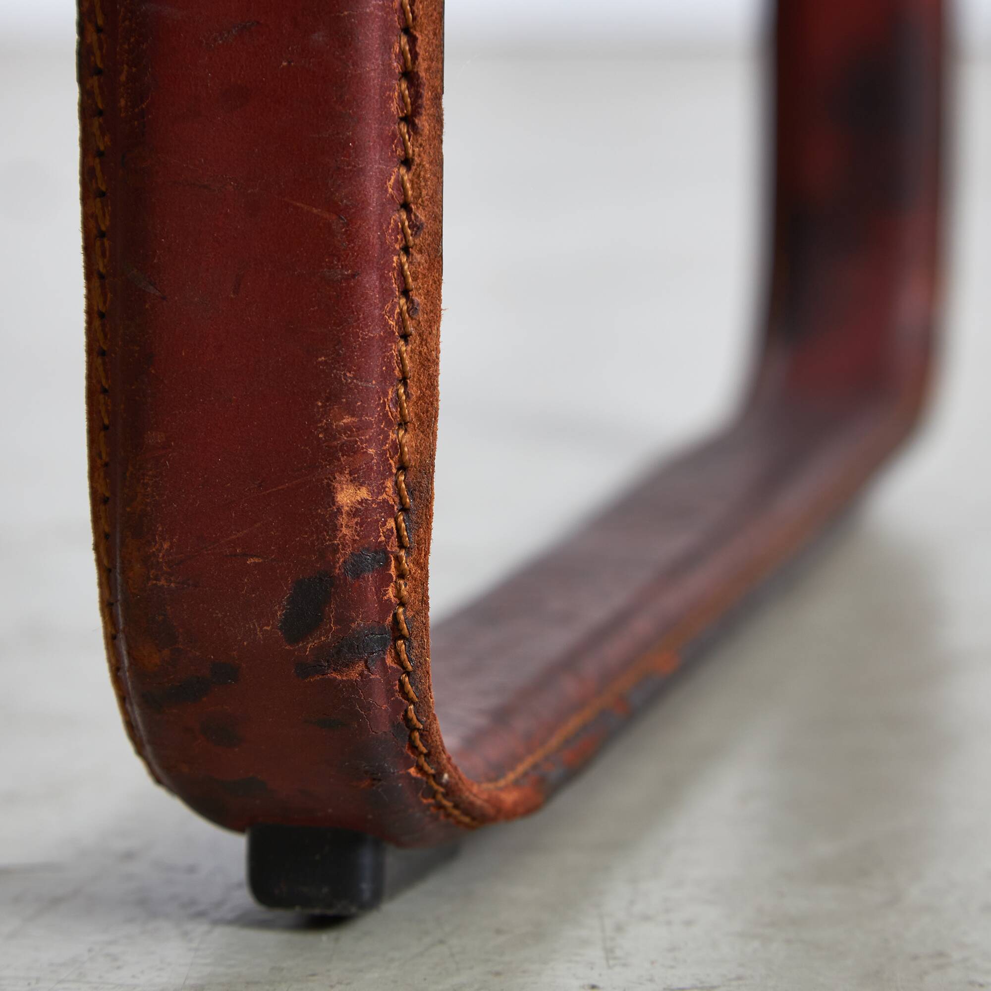 Set of 4 Sistina Strap Chair by Tito Agnoli for Matteo Grassi, 1980s