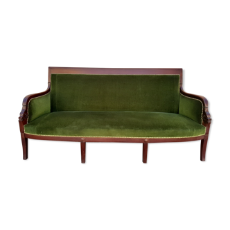 Empire sofa with a sword-footing 1m75