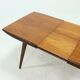 Extendable Teak Dining Table By Louis van Teeffelen for WeBe, 1950's