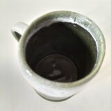Glazed earthenware mug
