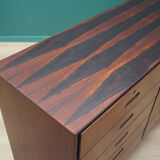 Rosewood chest of drawers, Danish design, 1970s, designer: Kai Winding