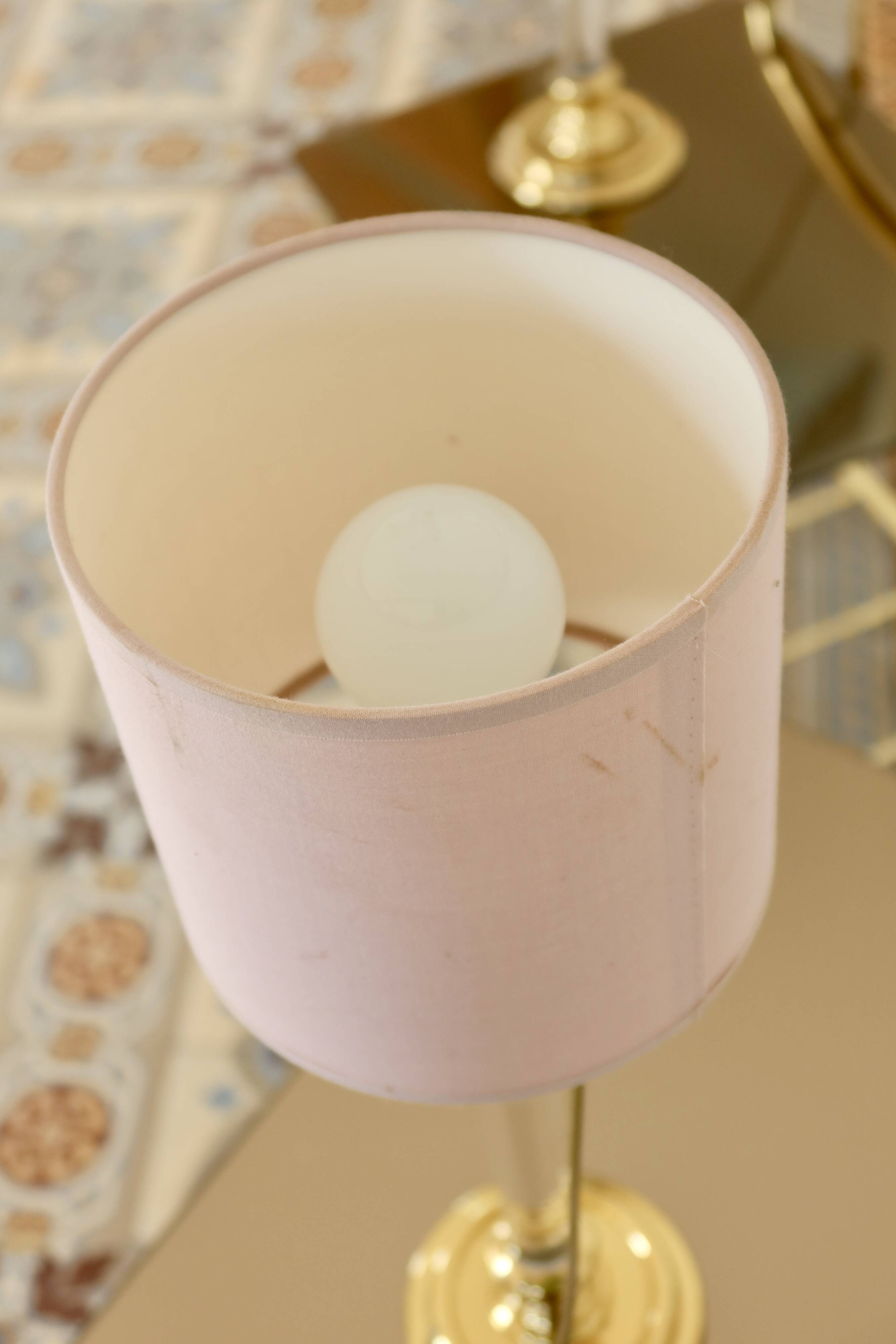 Pair of vintage bedside lamps - Art Deco style