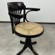 Swivel office chair in Jugendstil by Thonet